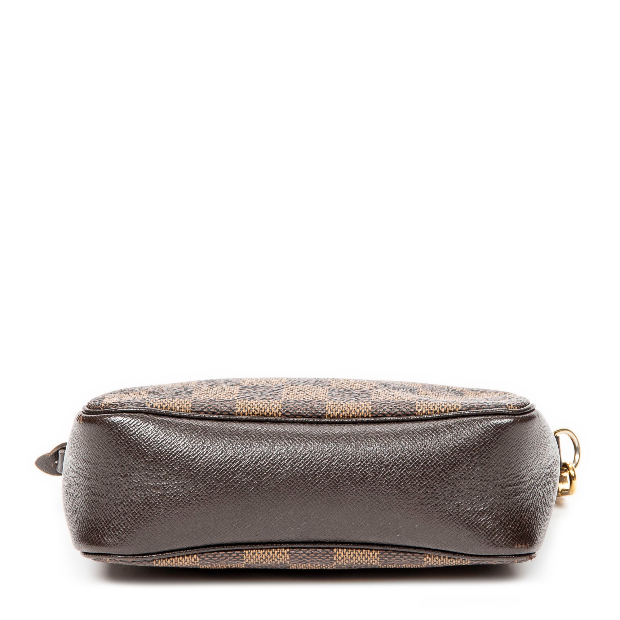 Handbag Trousse Make Up Pouch Brown Damier Ebene