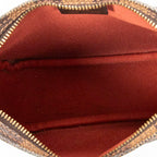 Handbag Trousse Make Up Pouch Brown Damier Ebene