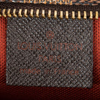 Handbag Trousse Make Up Pouch Brown Damier Ebene