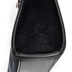 Shoulder Bag Jackie Tote Black Monogrammed Canvas