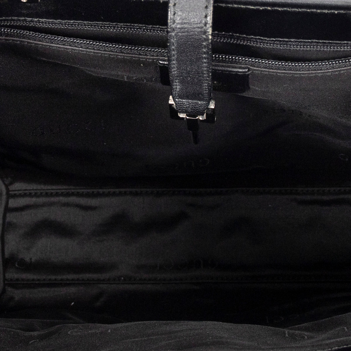 Shoulder Bag Jackie Tote Black Monogrammed Canvas