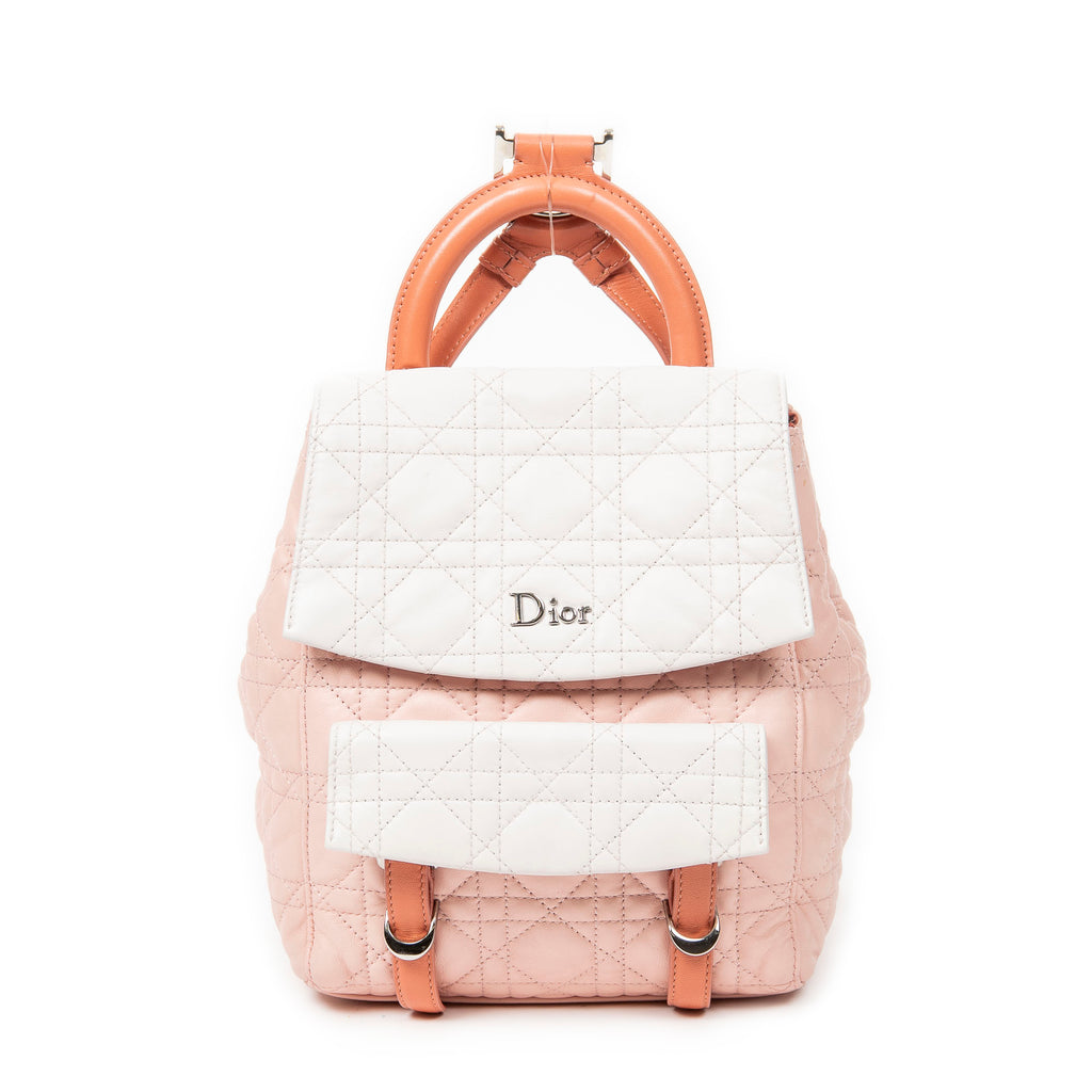 Backpack Small Stardust Backpack Light Pink Cannage Lambskin Leather