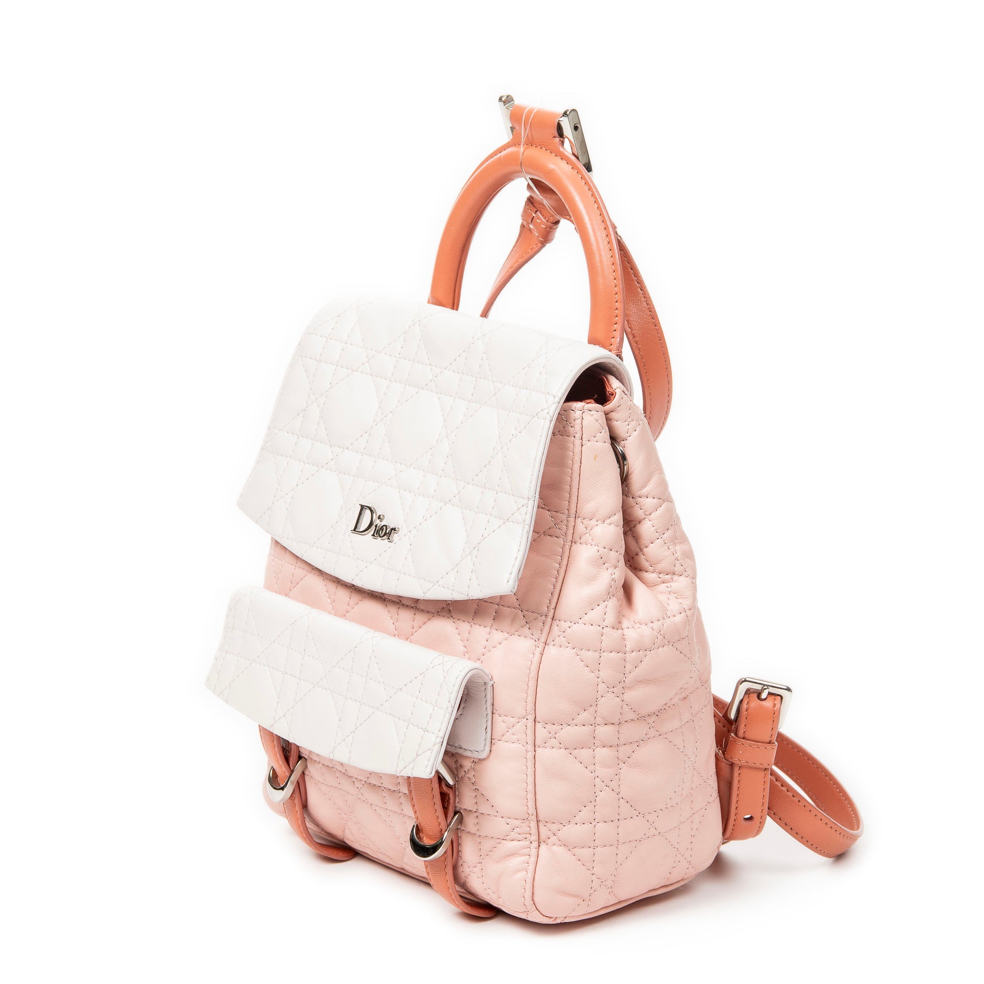 Backpack Small Stardust Backpack Light Pink Cannage Lambskin Leather