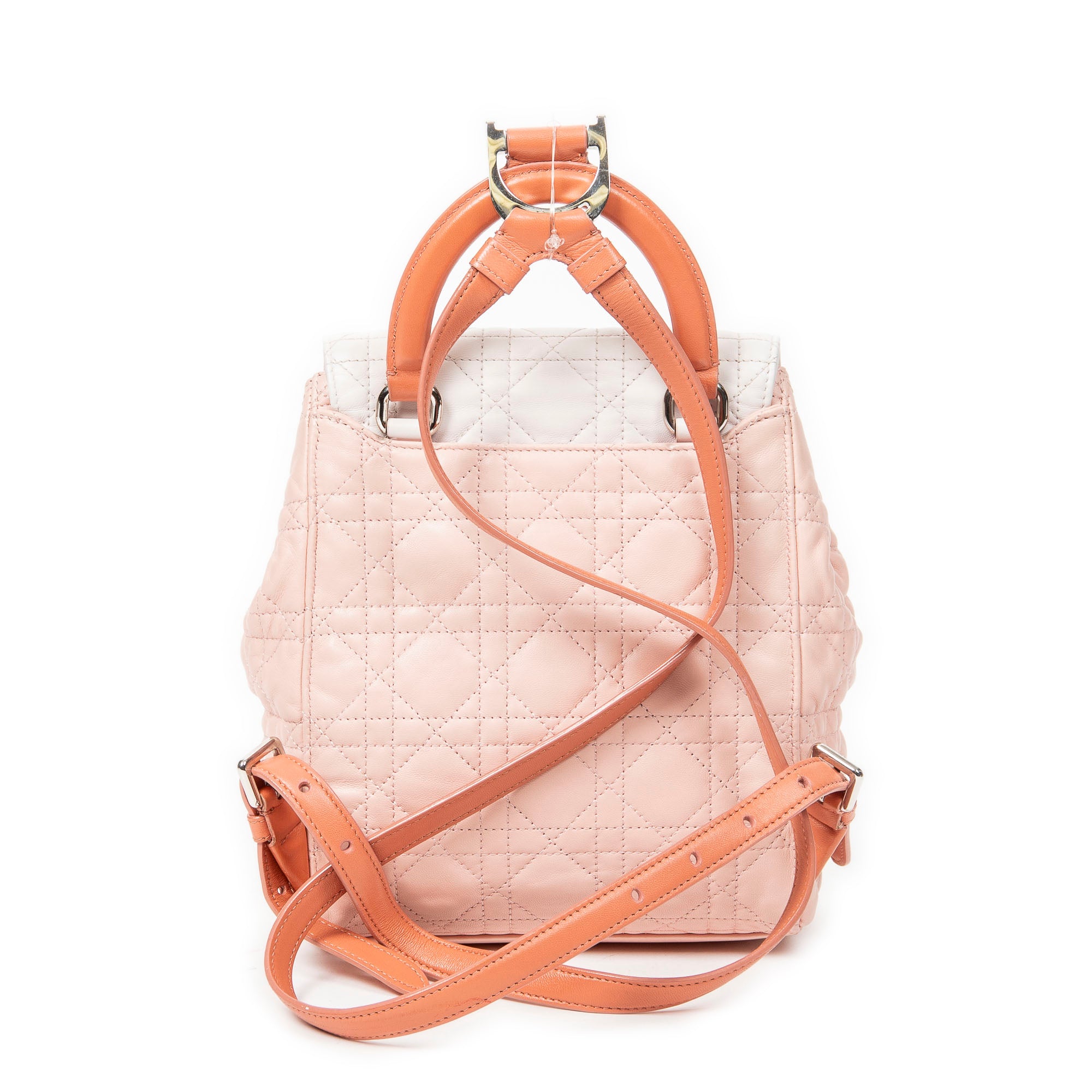Backpack Small Stardust Backpack Light Pink Cannage Lambskin Leather