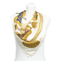 Scarf Scarf Ivory 100% Twill Silk