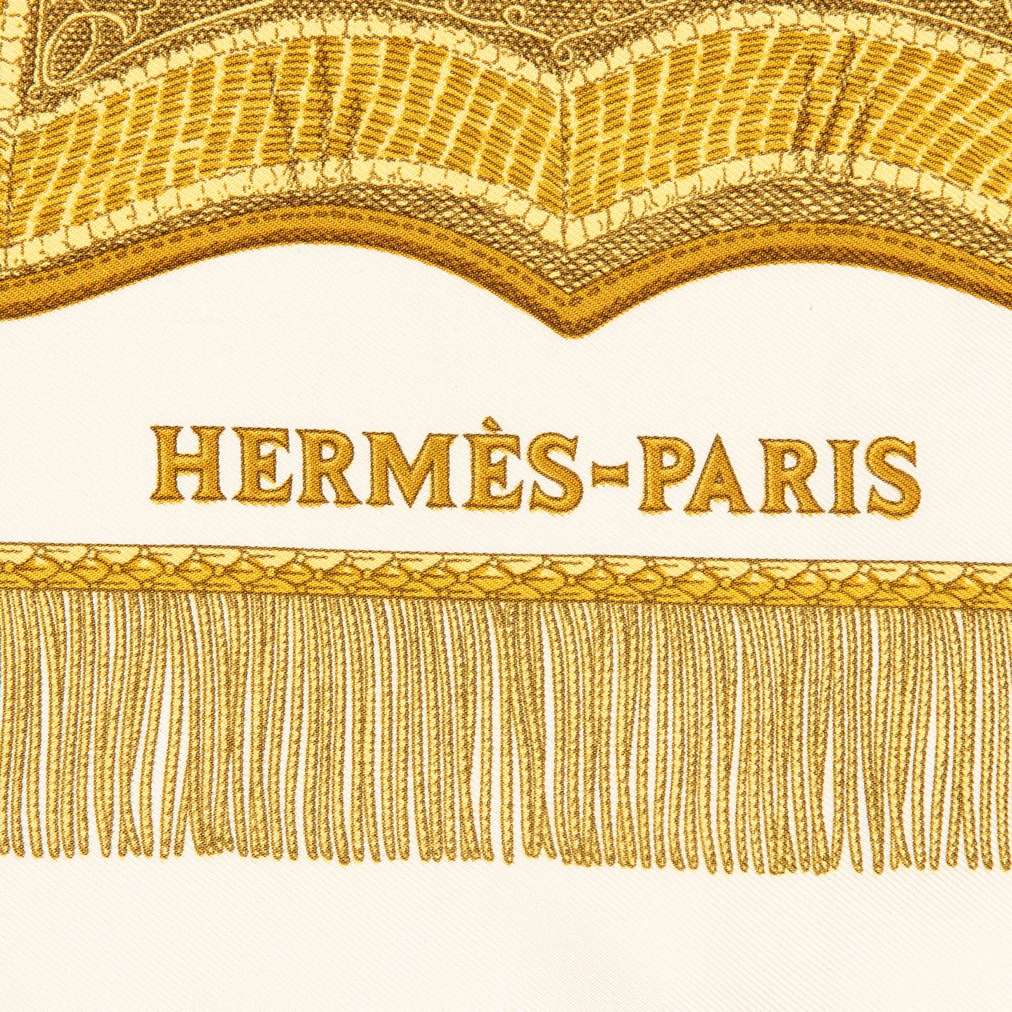 Scarf Scarf Ivory 100% Twill Silk