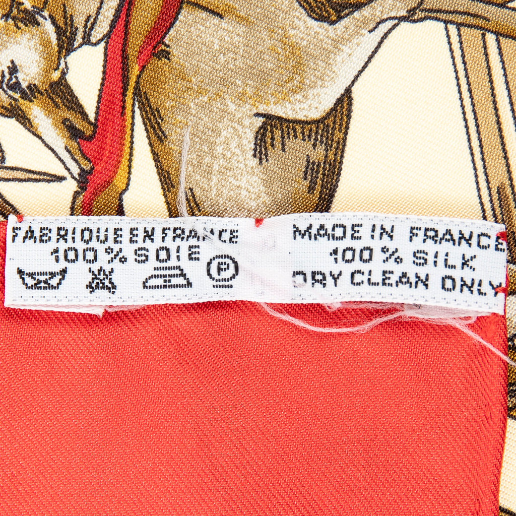 Scarf Scarf Red 100% Twill Silk