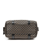 Shoulder Bag Vintage Small Boston Brown Macadam Coated Canvas