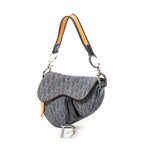 Dior - Sac Saddle Flight Line - Denim Bleu