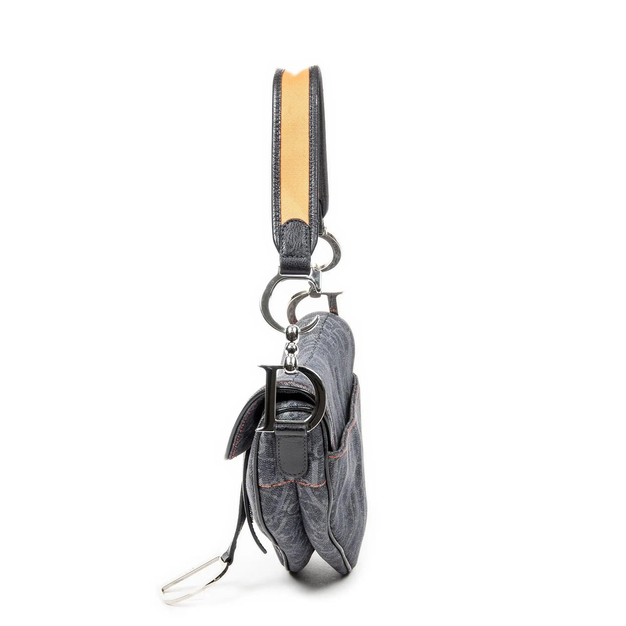 Dior - Sac Saddle Flight Line - Denim Bleu
