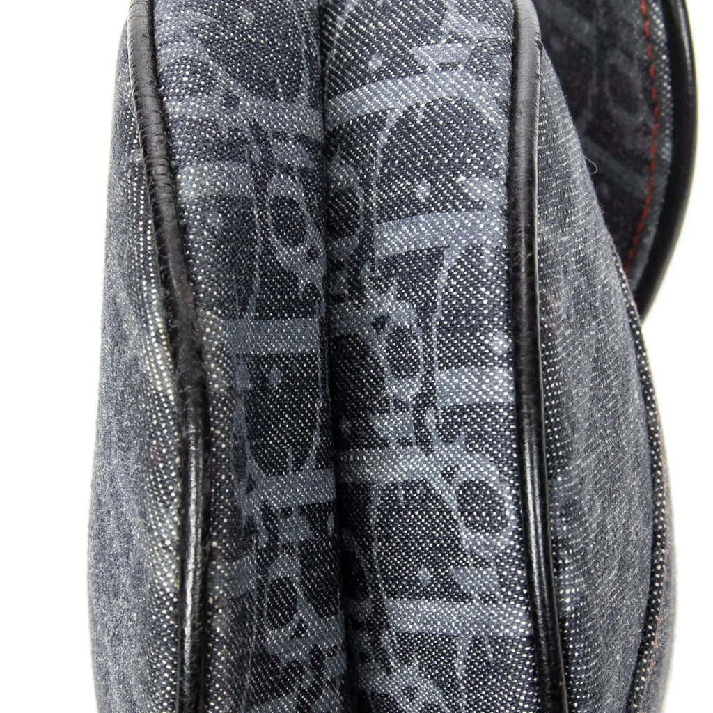 Dior - Sac Saddle Flight Line - Denim Bleu