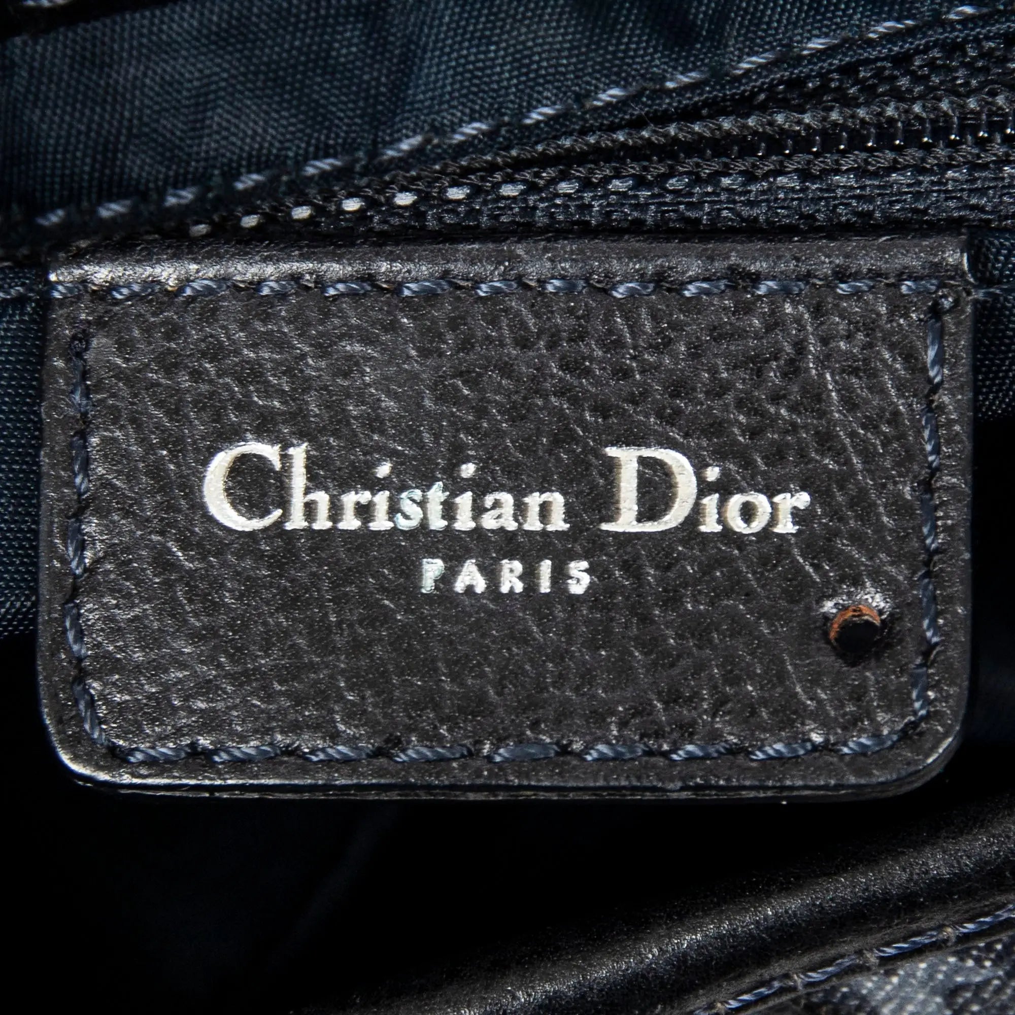 Dior - Sac Saddle Flight Line - Denim Bleu