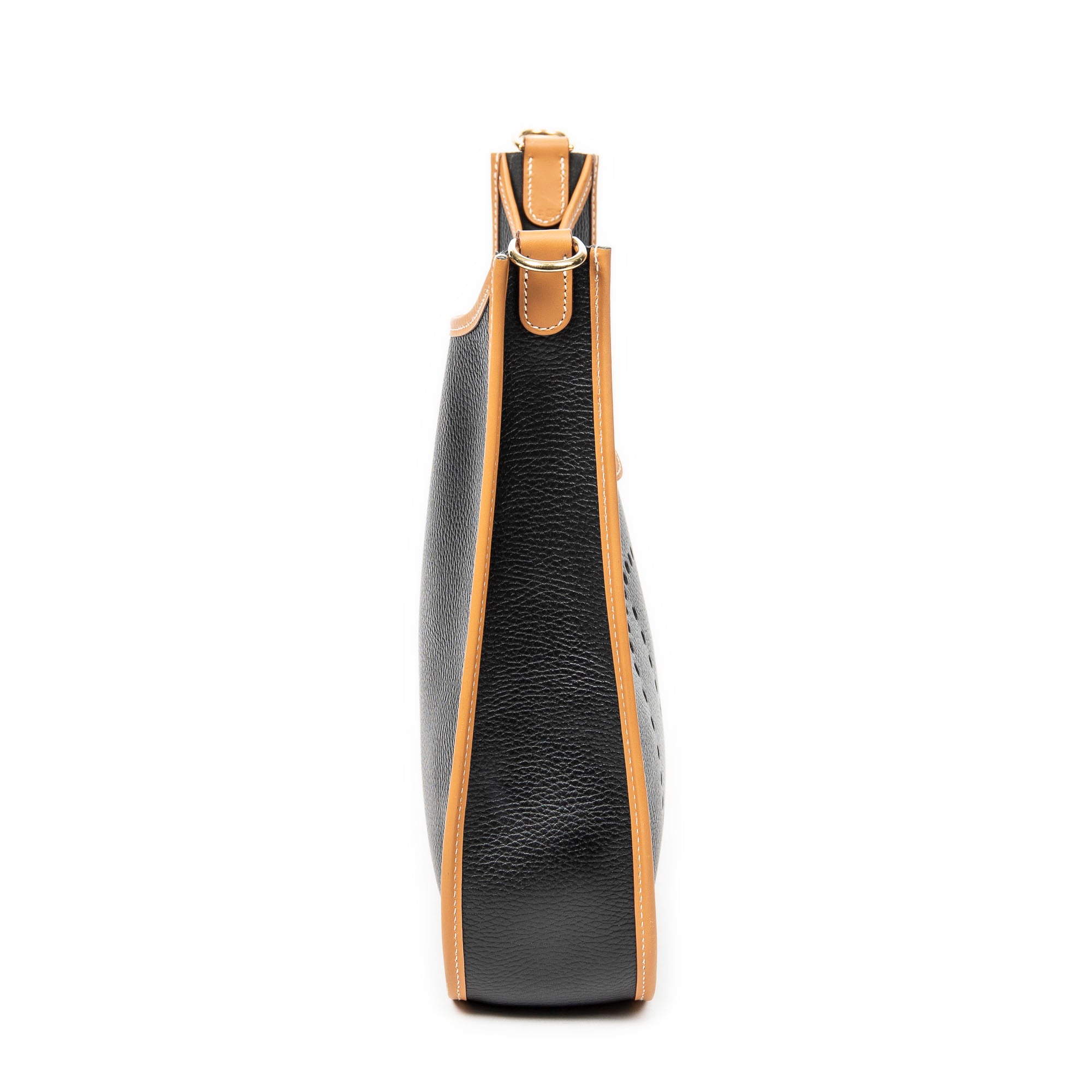 Shoulder Bag Bicolor Evelyne I GM Black Ardennes Leather