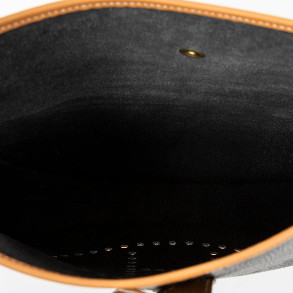 Shoulder Bag Bicolor Evelyne I GM Black Ardennes Leather