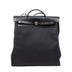 Shoulder Bag Herbag 2in1 GM Black Toile Officier Canvas