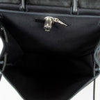 Shoulder Bag Herbag 2in1 GM Black Toile Officier Canvas