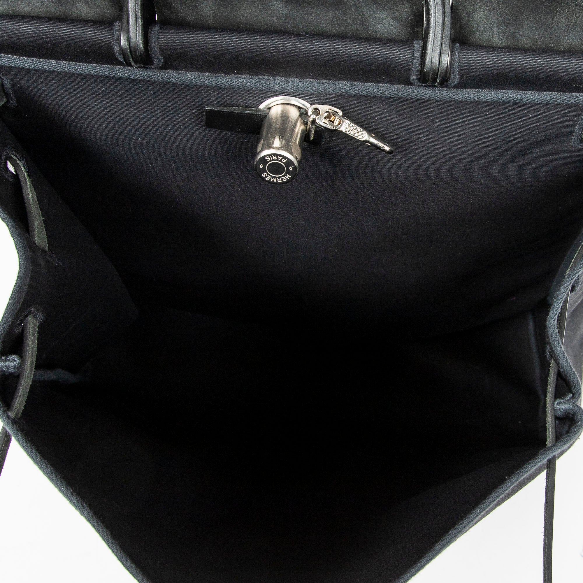 Shoulder Bag Herbag 2in1 GM Black Toile Officier Canvas