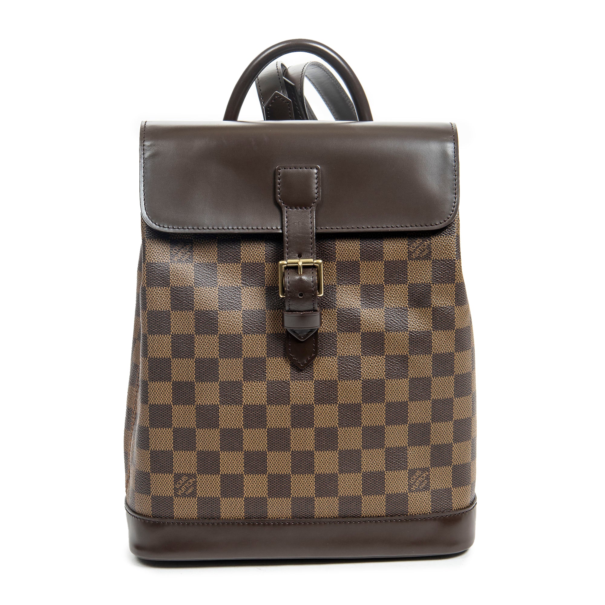 Backpack Soho Brown Damier Ebene