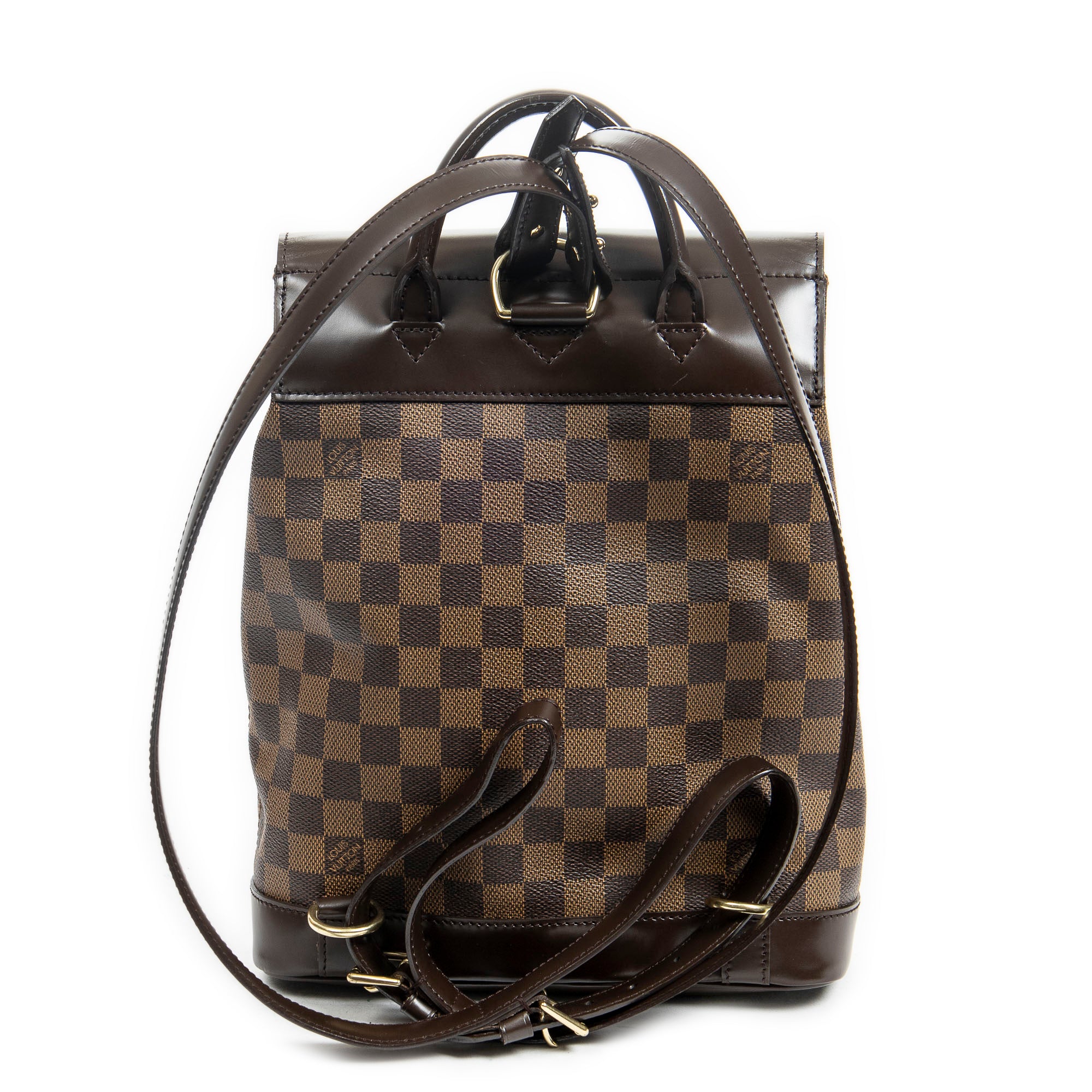 Backpack Soho Brown Damier Ebene