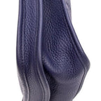 Bolso de Hombro Evelyne III PM Piel Clemence Azul Encre