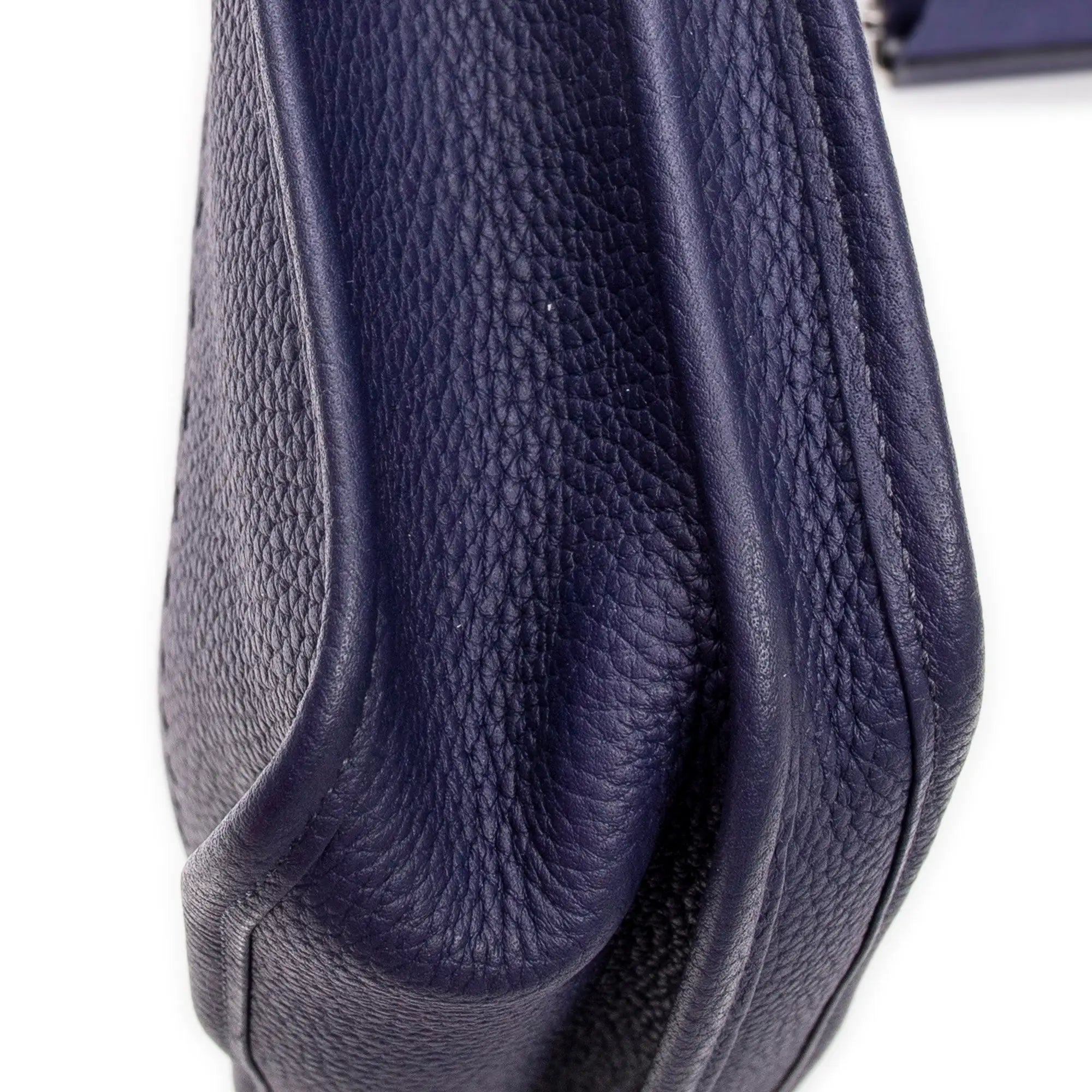 Bolso de Hombro Evelyne III PM Piel Clemence Azul Encre