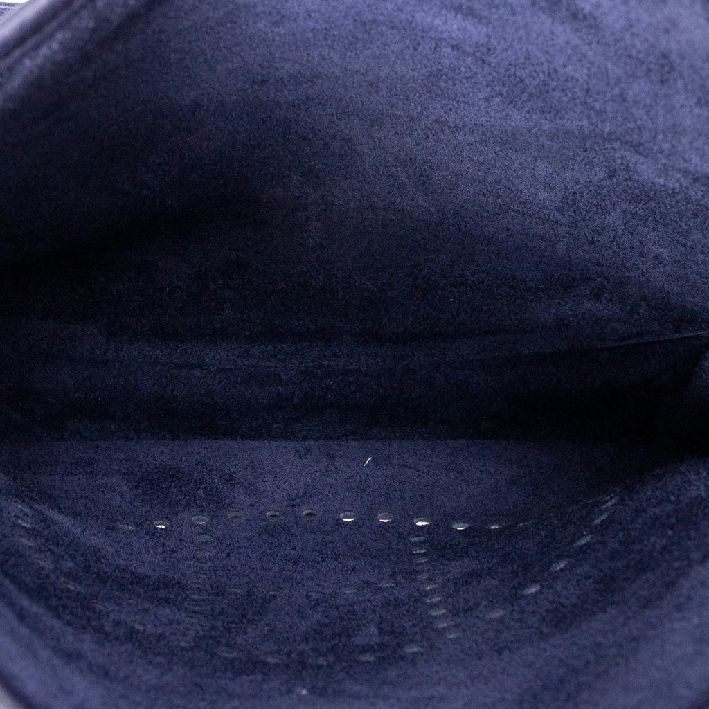 Bolso de Hombro Evelyne III PM Piel Clemence Azul Encre