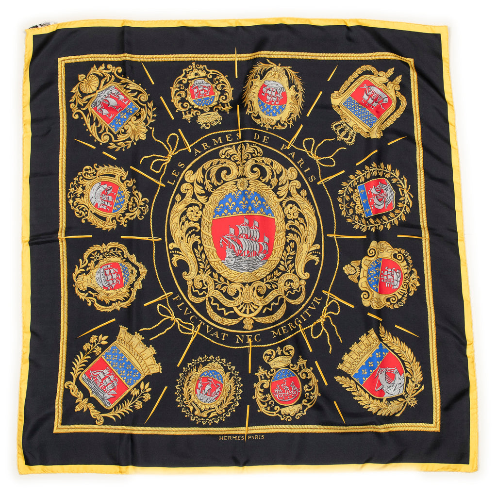 Scarf Scarf Black 100% Twill Silk
