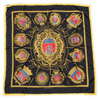 Scarf Scarf Black 100% Twill Silk