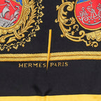 Scarf Scarf Black 100% Twill Silk