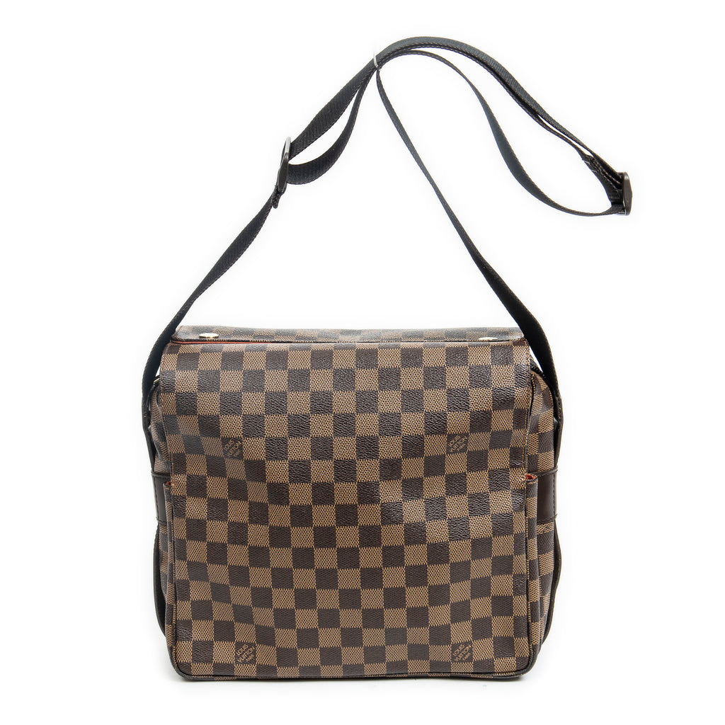 Shoulder Bag Naviglio Brown Damier Ebene