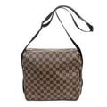 Shoulder Bag Naviglio Brown Damier Ebene