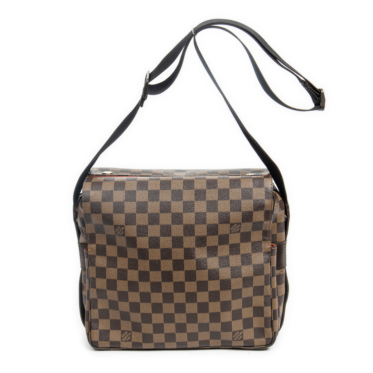 Shoulder Bag Naviglio Brown Damier Ebene