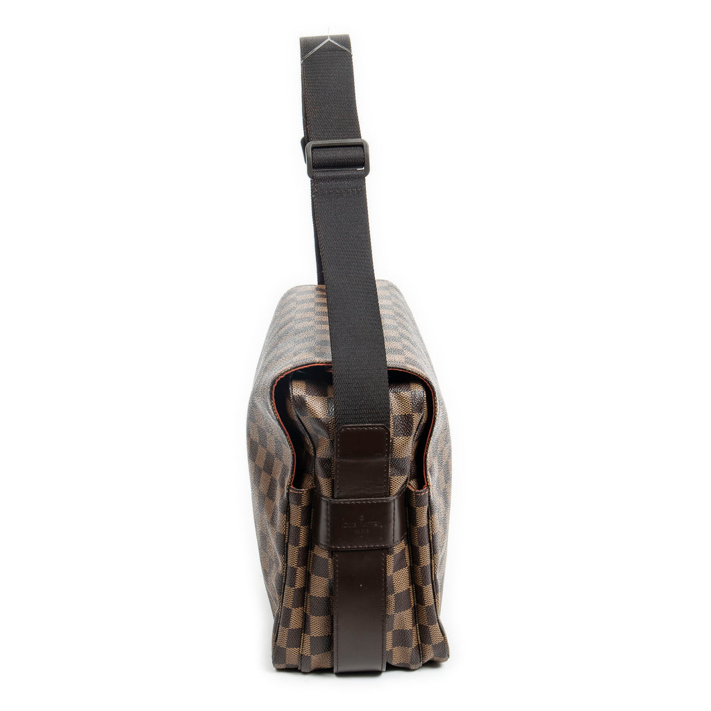 Shoulder Bag Naviglio Brown Damier Ebene