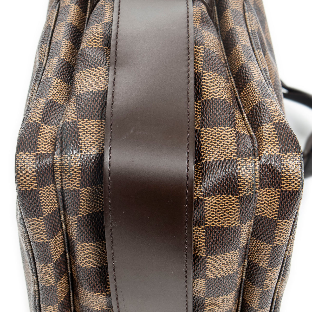 Shoulder Bag Naviglio Brown Damier Ebene