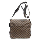 Shoulder Bag Naviglio Brown Damier Ebene