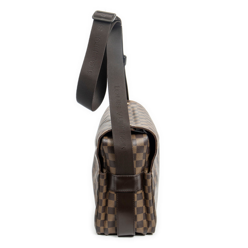 Shoulder Bag Naviglio Brown Damier Ebene