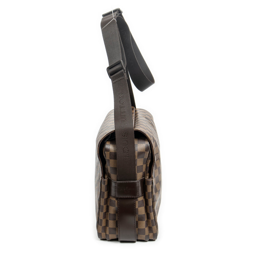 Shoulder Bag Naviglio Brown Damier Ebene