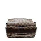 Shoulder Bag Naviglio Brown Damier Ebene
