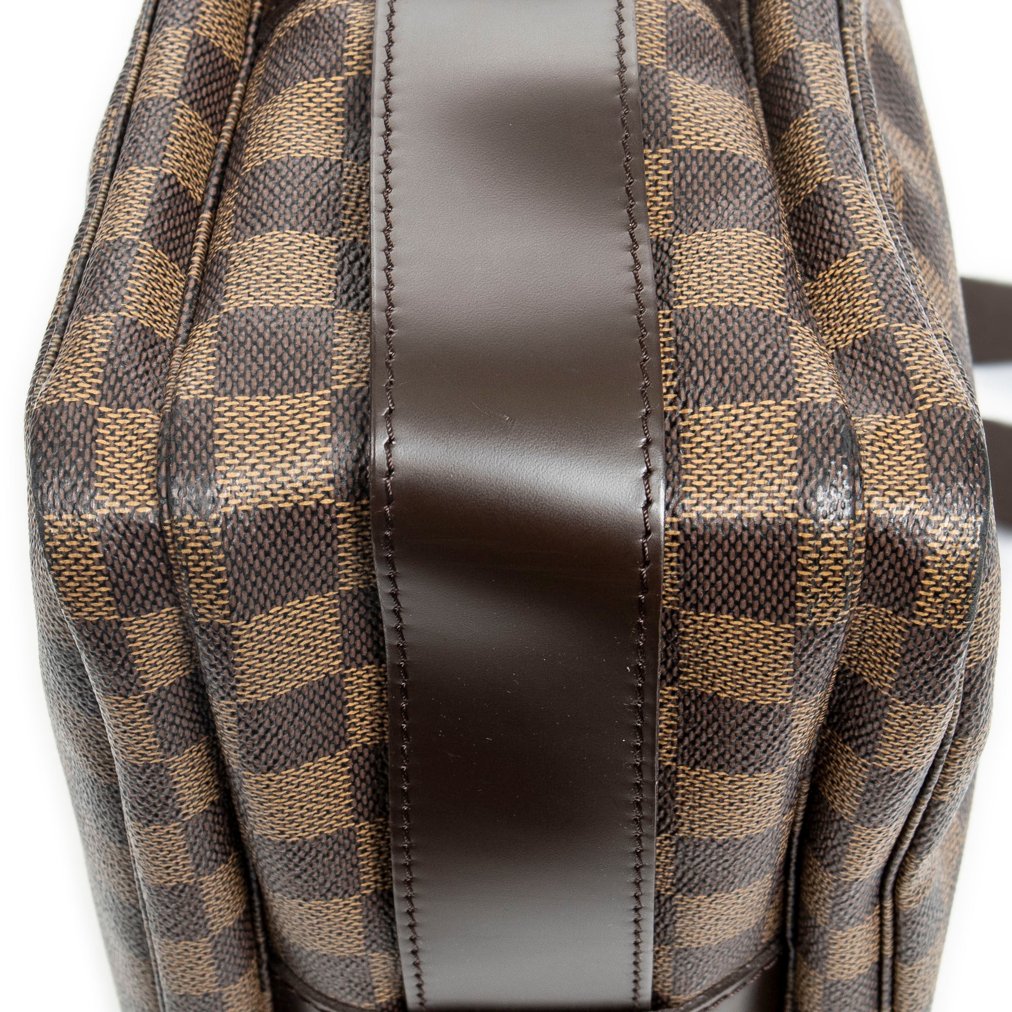 Shoulder Bag Naviglio Brown Damier Ebene