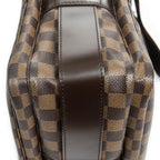 Shoulder Bag Naviglio Brown Damier Ebene