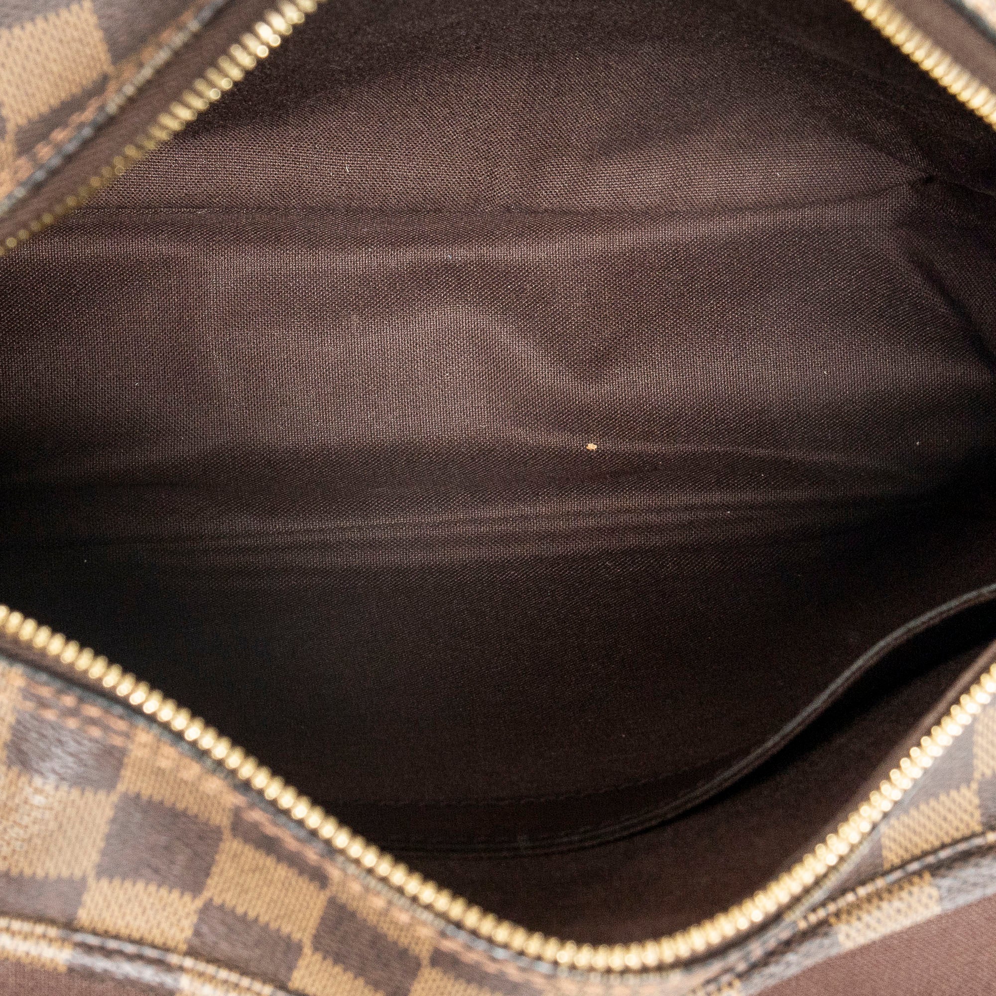 Shoulder Bag Naviglio Brown Damier Ebene