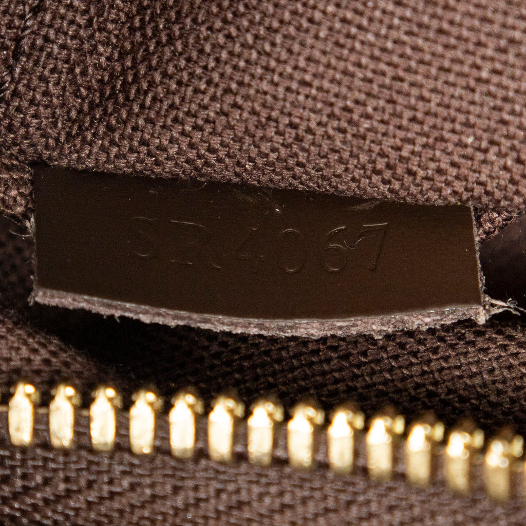 Shoulder Bag Naviglio Brown Damier Ebene