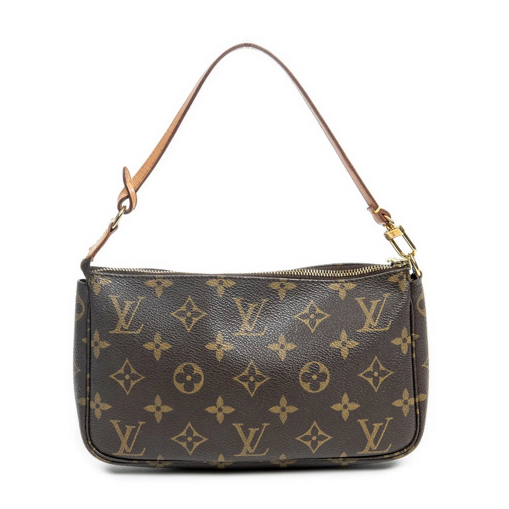 Bolsa accesorio para bolso Lona Monogram marrón
