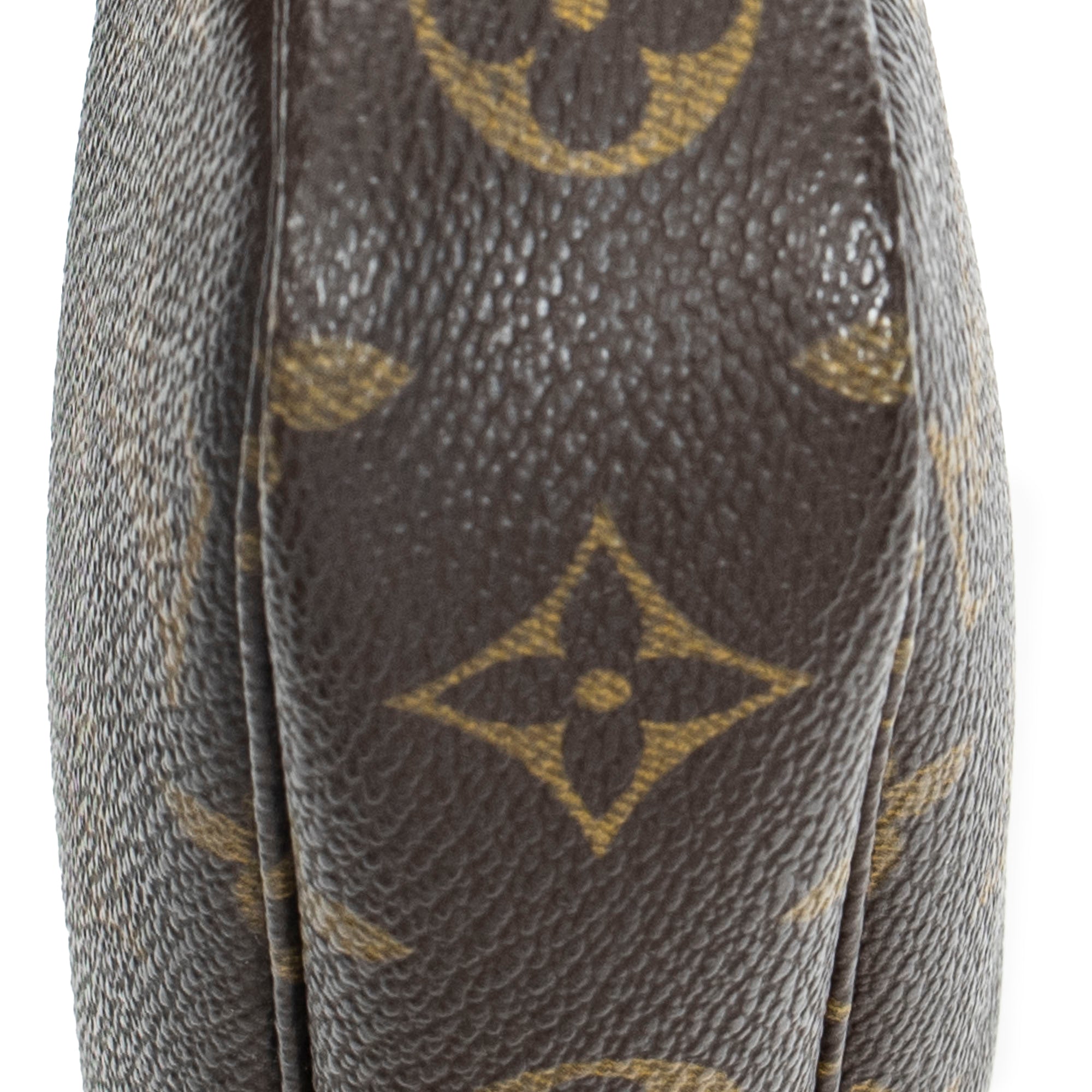 Handbag Accessory Pouch Brown Monogram Canvas