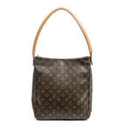 Shoulder Bag Looping GM Brown Monogram Canvas
