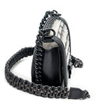 Shoulder Bag Ltd. Ed. Thread Woven Small Boy Flap Black Woven Resin/Thread Canvas