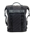 Backpack Safari Backpack Black Oblique Jacquard Canvas