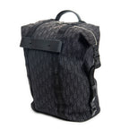 Backpack Safari Backpack Black Oblique Jacquard Canvas