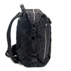 Backpack Safari Backpack Black Oblique Jacquard Canvas