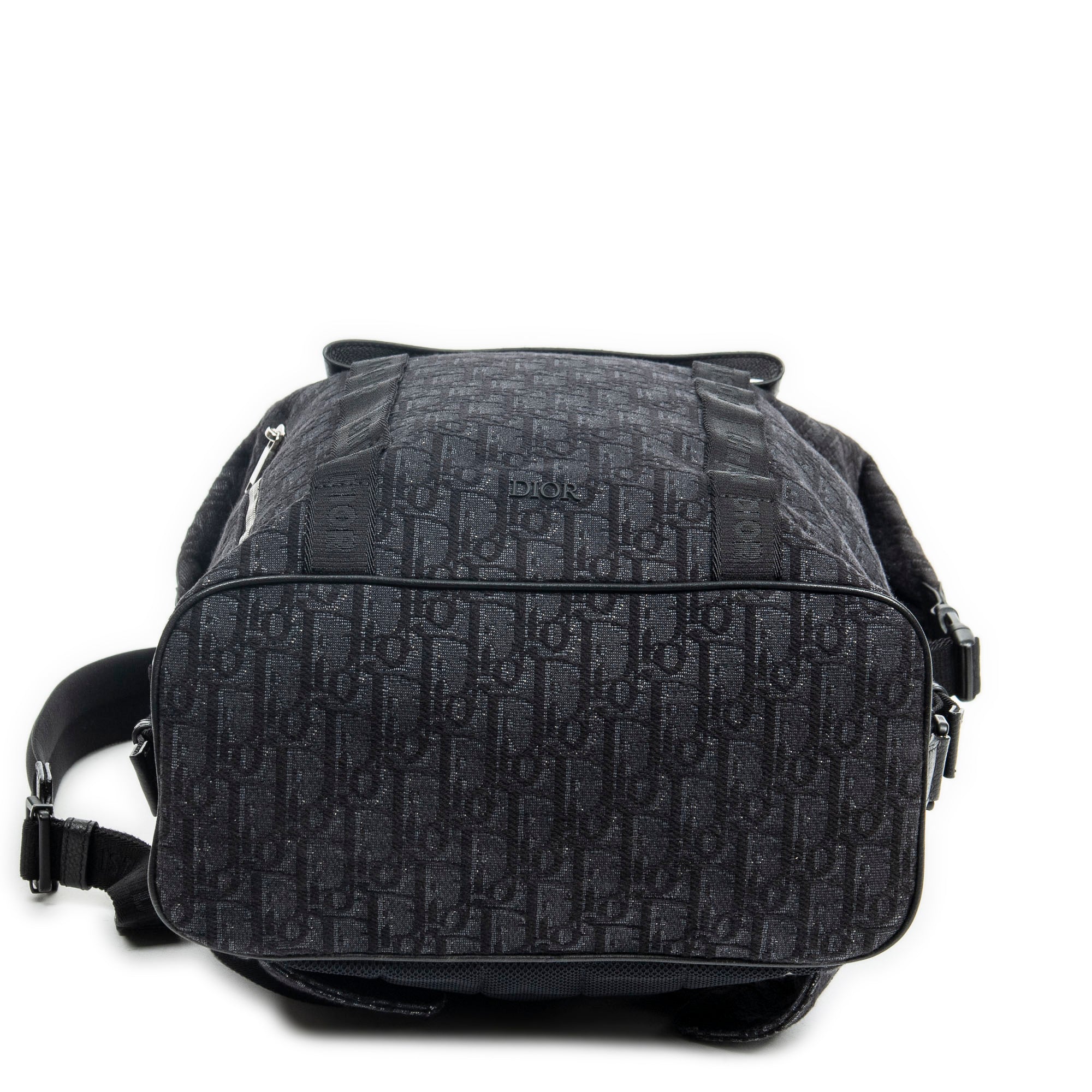 Backpack Safari Backpack Black Oblique Jacquard Canvas